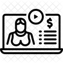 Blackmail Extortion Bribery Icon
