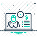 Blackmail Extortion Bribery Icon