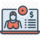 Blackmail Extortion Bribery Icon