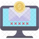 Blackmail Extortion Threat Icon