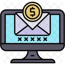 Blackmail Extortion Threat Icon