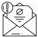 Blackmail Letter Blackmail Stop Icon