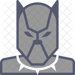 Blackpanther Icon Of Colored Outline Style Available In Svg Png