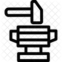 Blacksmith Metalworking Forge Icon