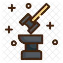 Blacksmith Refine Hammer Gamming Hammer Icon