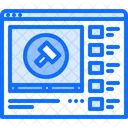 Video Website Browser Icon