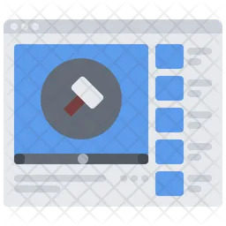 Blacksmith Video  Icon