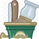 Blade Brush Cup Icon