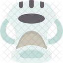 Blanco Velocidad Dientes Icono