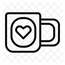 Blanco Diseno Bebida Icono