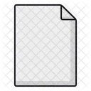 Blank File Blank Document Blank Paper Icon
