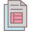 Blank Invoice Invoice Bill Invoice Sheet Icon