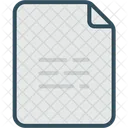 Blank Page Paper Document Icon