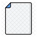 Blank Paper Paper Office Icon