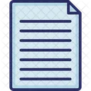 Blank Paper  Icon