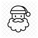 Blank santa claus  Icon