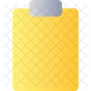 Blank Tablet Stationery Icon
