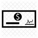 Blankoscheck Zahlung Karte Symbol