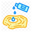 Blanqueamiento Blanqueador Limpieza Icono