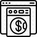Lavado de dinero en línea  Icono