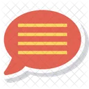 Blase Chat Kommentar Symbol