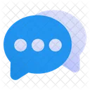 Bubble Chat Sprechblase Chat Symbol