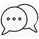 Blasen-Chat  Symbol