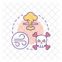 Radioactive Safety Radiation Icon