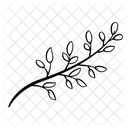 Blatt Zweig Pflanze Symbol