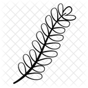 Blatt Zweig Pflanze Symbol