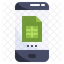 Tabellenkalkulations-App  Symbol