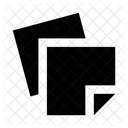 Buromaterial Blatter Papier Symbol