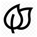 Blatter Blatt Pflanze Symbol