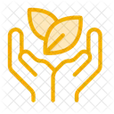 Okologie Natur Hande Symbol