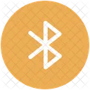 Blau Zahn Bluetooth Symbol