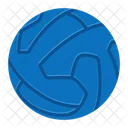 Blauer Fussball Fussball Blauer Ball Symbol