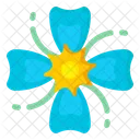 Blau lila  Symbol