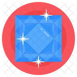 Blauer Saphir  Symbol