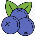 Blaubeeren  Symbol