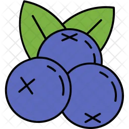 Blaubeeren  Symbol