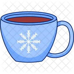 Blaue Kaffeetasse  Icon