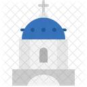 Blaue Kuppelkirche  Symbol