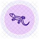Blaue Agame Blaue Agame Reptil Symbol