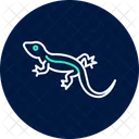 Blaue Agame Blaue Agame Reptil Symbol