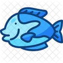 Blauer Doktorfisch  Symbol