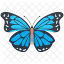 Blauer Morphofalter  Symbol