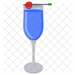 Blaues Souvenir  Symbol