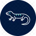 Blauzungenskink  Symbol