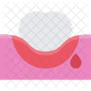 Bleeding Gums Icon Vector Icon
