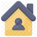 Zu Hause Bleiben Quarantane Isolation Symbol